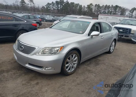 2007 Lexus Ls 460 из США, поврежденный, VIN JTHBL46F575013955